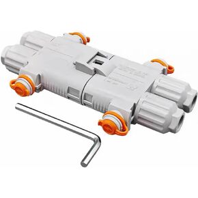Waterproof 100A Jumper Cable Plug Connector Kit, Battery Quick Connect/Disconnect, Wire Gauge 6/10AWG Ip67.(Ads Kit 4)
