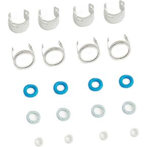 Fuel Injector Nozzle Seals O-Ring Kit Replacement for Audi A4 A6 Fuel Injector #06D998907