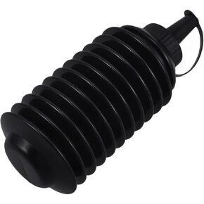 Vaguelly Bullets Beads Bottle, 600ml Foldable Gel Ammo Bottle Holder Blaster Refill Container Liquid Toy Bead Holder Storage Darkroom Chemical Bottles for Outdoor Game, 20.00X8.00X8.00CM, Black