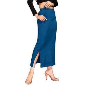 ALYNE lycra Blended Saree Shapewear Petticoat for Women,Drawstring Saree Shapewear, Skirts for Women,Shape Wear for Saree