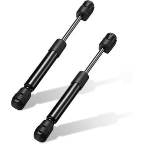 C16-15056 12" Gas Strut 12inch 90Lbs/400N Struts Shock Lift Support Gas Spring for Pickup Truck Aluminum Toolbox are Leer Camper Topper Side Window RV Door Cabinet Lid Box Lid, 2pcs
