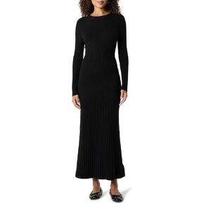 The Drop Women's Ashlyn Ribbed Sweater Maxi Dress