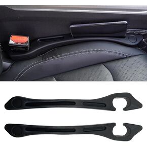 2 PCS Car Seat Gap Filler, Car Gap Filler Organizer to Fill The Gap Between Seat and Console, Auto Seat Crevice Blocker Stop Things from Dropping, Essential Car Interior Accessories