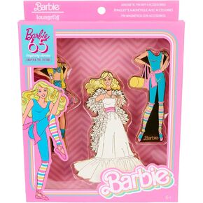 Loungefly Barbie 65th Anniversary Paper Doll Magnetic Pin Set