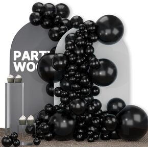 PartyWoo Plum Purple Balloons, 142 pcs Boho Purple Balloons Different Sizes Pack of 18 Inch 12 Inch 10 Inch 5 Inch Plum Balloons for Balloon Garland or Balloon Arch as Party Decorations, Purple-F13