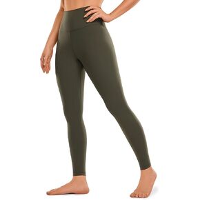 CRZ YOGA Womens Brushed Naked Feeling Workout Leggings 28"- High Waisted Gym Compression Tummy Control Yoga Pants