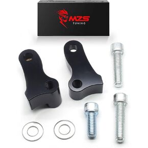MZS Motorcycle Lowering Kit, 1.75" 1-3/4" Rear Adjustable Drop Link Touring Accessories Compatible with 2006-2017 Dyna Models Super Wide Glide Street Fat Bob Low Rider