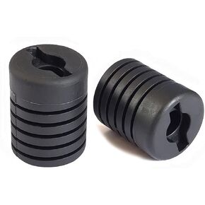 Hood Bumper Stops Rubber cushion - Bonnet Cushion Hood Bumper Stops for Crown Highlander Verso Corolla Fit Cushion Stoppers Black Rubber-2 Pcs1