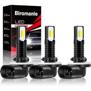 886 894 Bulb Compatible with Polaris Sportsman 450 500 550 570 600 700 800 850 ATV Accessories Lamps;bright 120W 11000LM 6000K White Light;886 894 896 Fog Lights(3 Pack)