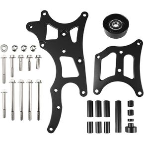 Bevinsee LS Truck Factory Location Alternator & Power Steering Bracket Compatible with Chevrolet LQ4 LQ9 LY5 4.8L 5.3L 6.0L