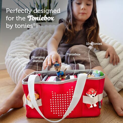 Tonies Travel Bag - Handheld Tote Bag for your Toniebox, Headphones, Charging Station, and 10+ Characters in Saudi Arabia