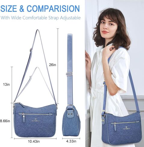 Crossbody Bags for Women, Messenger Bag for Women, PU Leather Purse Shoulder Bag Casual in Saudi Arabia