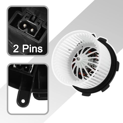 X AUTOHAUX AC HVAC سخان منفاخ المحرك الجمعية مع عجلة مروحة قفص ل دودج سبرينتر 2500 2007-2009 68012680AA 0008356107 in Saudi Arabia