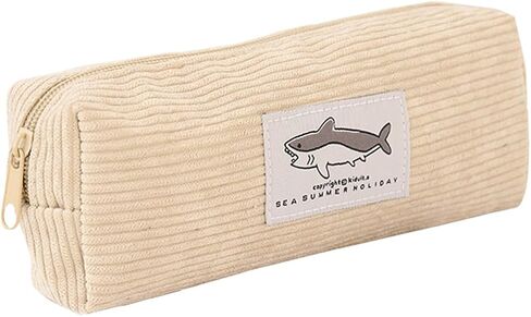 Small Pencil Pouch Shark Office Stationery Bag Mini Makeup Cosmetic Bags in Kuwait