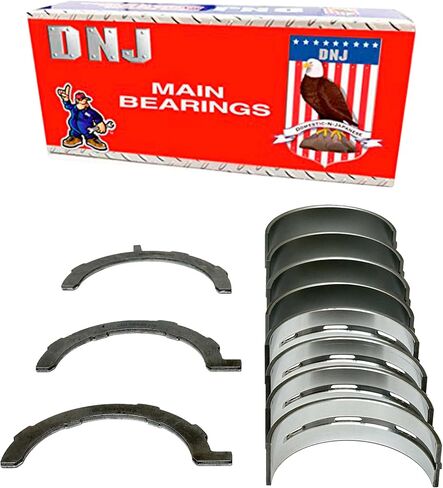 مجموعة المحامل الرئيسية DNJ MB4323 القياسية لـ 2011-2018 Ford، Lincoln Expedition، F-150، Navigator 3.5L V6 24V DOHC 3496cc in Saudi Arabia
