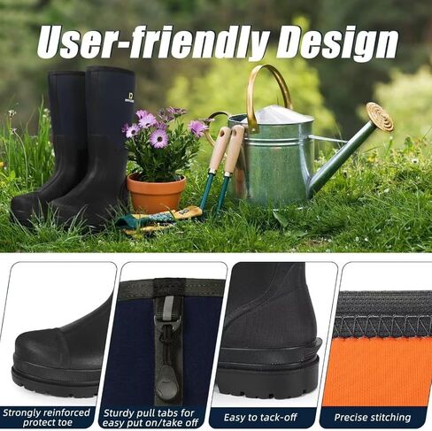 DRYCODE Rubber Boots for Men with Steel Shank in Kuwait