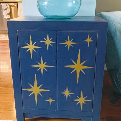 Large Star Stencil for Painting Reusable Paint Stencils for Walls Twinkle Star Wall Drawing Stencils for Painting on Wood Craft Canvas Fabric Home Decoration(Twinkle Star) in Kuwait