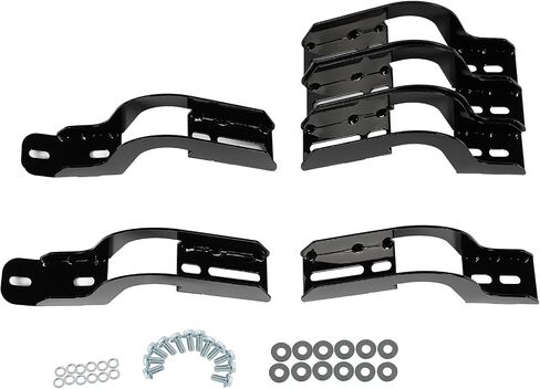SCITOO 6 Inches Nerf Bar Running Boards Fit for 2007 2008 2009 2010 2011 2012 2013 2014 2015 2016 2017 2018 2019 2020 2021 for Toyota for Tundra Double Cab Stainless Steel Side Step Rock Sliders in Saudi Arabia