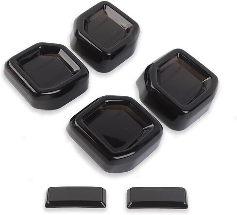 Linskip Tail Light Covers Fit for Ford Bronco Raptor 2022 2023 2024, Tail Lamp Guard Trim Bezels Decoration Accessories for Bronco Raptor Exterior Accessories(Smoke Dark) in Saudi Arabia