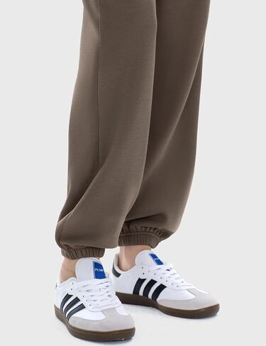 PUMIEY Women’s High Waisted Sweatpants Fleece Baggy Sweat Pants Y2K Lounge Joggers Pants Three-No Collection in Kuwait