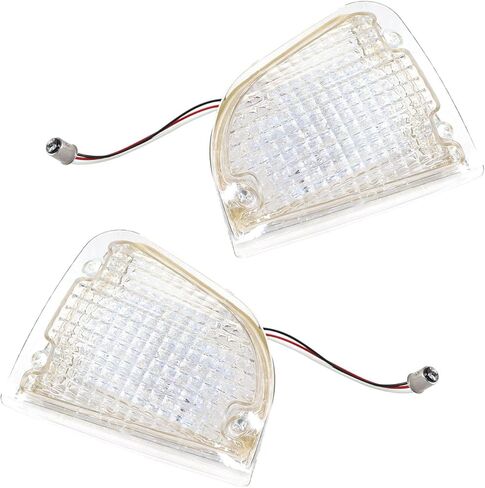 Pair(2) Clear LED Turn Signal Lights For 1986-2008 Kenworth K300 T300 T600A in Kuwait