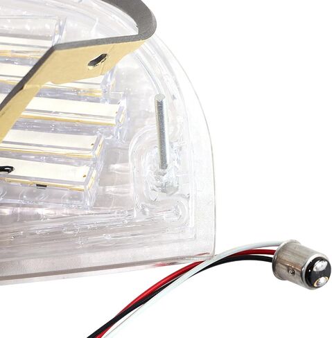 Pair(2) Clear LED Turn Signal Lights For 1986-2008 Kenworth K300 T300 T600A in Kuwait