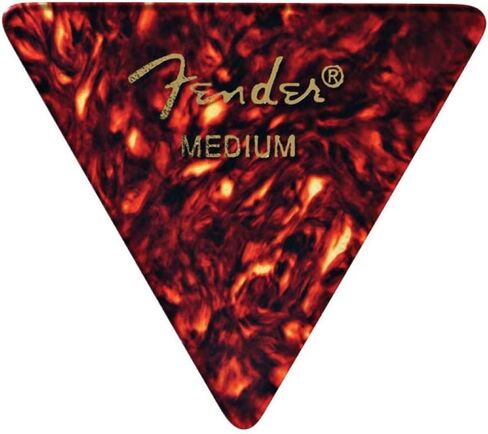 Fender Classic Celluloid Guitar Picks 351 Shape, Black, Medium, 12-Pack in Saudi Arabia