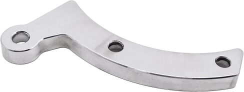 Set of Polished Billet Aluminum Alternator Bracket for Small Block Mopar Chrysler SB 318 340 360 Engines,V-Belt and Serpentine Applications in Saudi Arabia