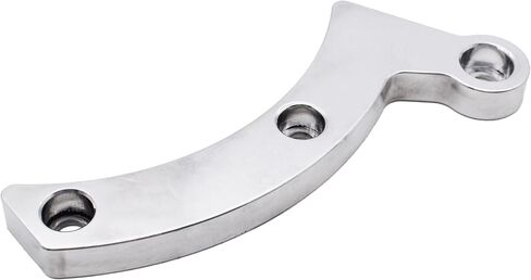 Set of Polished Billet Aluminum Alternator Bracket for Small Block Mopar Chrysler SB 318 340 360 Engines,V-Belt and Serpentine Applications in Saudi Arabia