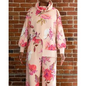 HFR x The Drop Women's Floral Print High Neck Fleece Top by @nicholelynel