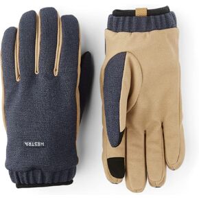 Hestra Men’s Zephyr Glove | 5-Finger Glove for Cold Weather & Everyday Wear