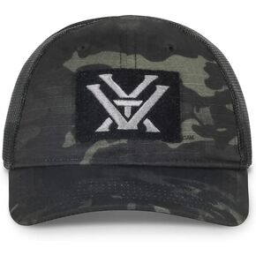 Vortex Optics Counterforce Black Camo Snap Back Cap