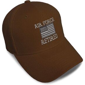 Speedy Pros Baseball Cap Us Air Force Retired Embroidery Acrylic Dad Hats for Men & Women