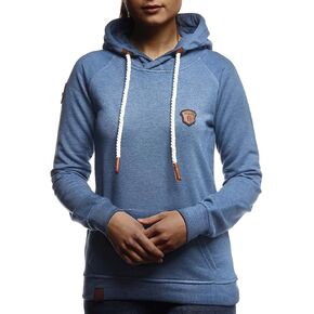 Leif Nelson women's Hoodie Pullover Hooded oversize Sweatshirt Sweater Longsleeve Long Sleeve Casual LN1925