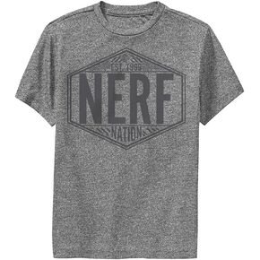 Hasbro Nerf Nation Badge Boy's Performance Tee