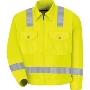 Red Kap Men's Hi Visibility Class 2 Level 2 IKE Jacket