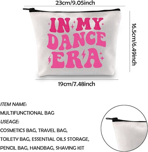 WCGXKO Dancer Gift In My Dance Era Bag Gift For Women Dance Coach Dance Teacher Gift (DANCE ERA M1) in Kuwait