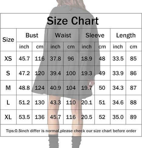 سويت شيرت حريمي كبير الحجم فستان مرقع بياقة دائرية وأكمام طويلة بلوفر علوي مريح مناسب بلوزات فستان قصير in Kuwait