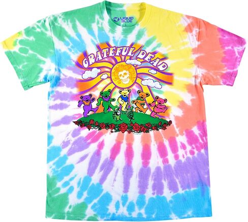 Liquid Blue Men's Grateful Dead Sunshine Dancing Bears in Saudi Arabia