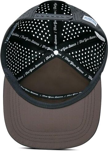 Alter Ego Running Drifter Splash Black Silver Flag - Durable, Lightweight, Breathable Premium Hat (Black Silver Flag, M-L) in Kuwait