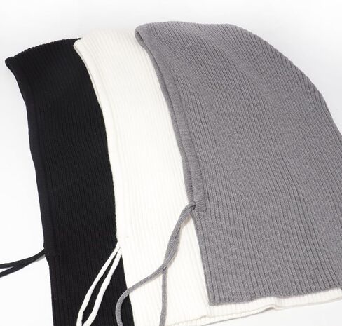 قبعات الشتاء محبوكة يندبروف مقنعين وشاح قبعة دافئة مقنعين وشاح قبعة للبالغين الرجال النساء in Kuwait