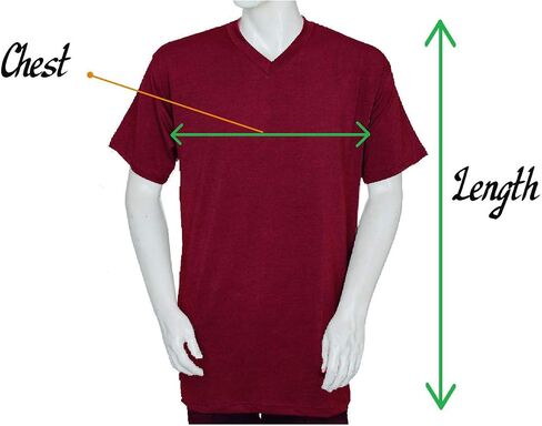 Styllion Tall V-Neck Shirts VSS in Saudi Arabia