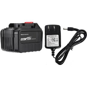 4.0Ah Replacement Battery and Charger for Makita 18V Battery Compatible with Makita 18V Battery BL1840B for Cordless Power Tools
