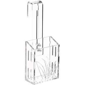 POPETPOP Fish Tank Aquarium Planter Fish Tank Plant Holder Acrylic Aquatic Plant Cups Aquarium Planting Cup Plant Cup Pot for Fish Tank Aquarium Decoration