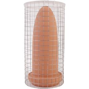 VILLCASE Fish Breeding Cones Cave, Ceramic Spawning Breed Cone, Spawning Slates for Aquarium Landscape Fish Tank, Fish Tank Spawning Barrels for Discus Fish Angelfish