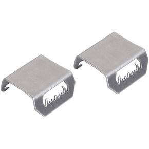 Stainless Steel Front Rear Axle Protective Skid Plate for Axial SCX10 III AX103007 and Axial Capra 1.9 UTB 1/10 RC Crawler Car