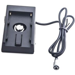 Runshuangyu Movie Blackmagic Cinema Camera BMCC 4K BMPCC Power Supply Mount Plate Adapter for Sony NP-F970 Battery