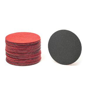 GLASS POLISH 13304 Silicon Carbide Sanding Disc, Wet and Dry Abrasive Discs | Grit P220 | Ø 3 inch | Pack of 50 Discs