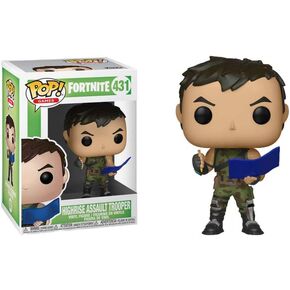 Funko POP Pop! Games: Fortnite - Highrise Assault Trooper, Multicolor, One Size