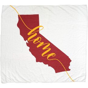 TWIG & BALE USC Trojans Baby Blanket بطانية قماط من القطن العضوي - 47 بوصة × 43 بوصة - لمحبي هدية الأطفال من USC للبنين والبنات حديثي الولادة الذين يتلقون بطانيات